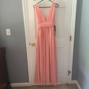 Lulu’s Heavenly Hues Blush Maxi Dress